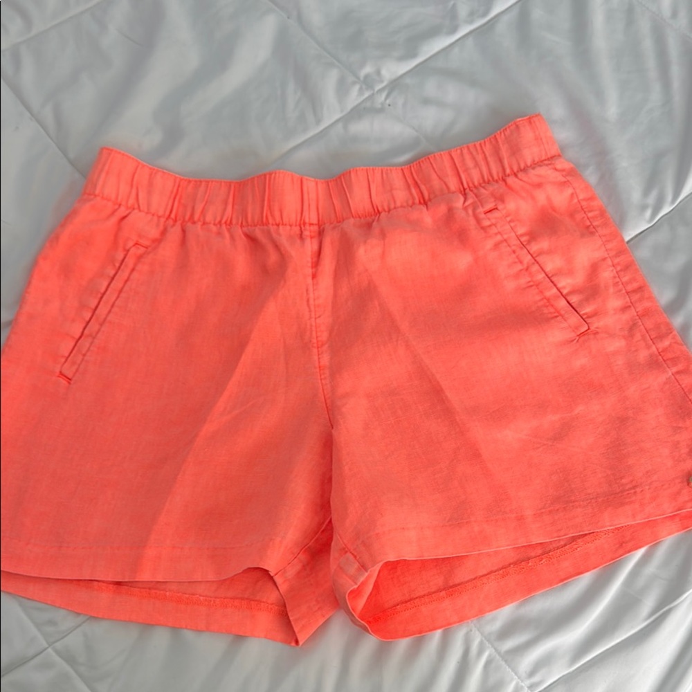 Lilly Pulitzer Coral High Waist Shorts